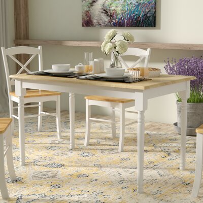 narrow rectangular dining table